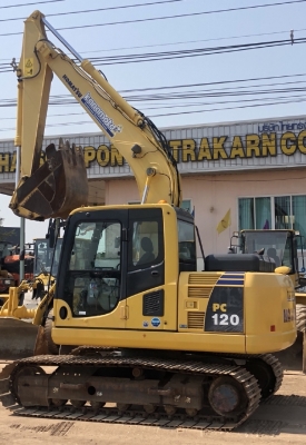 ขายรถขุด KOMATSU PC120-8 ปี 2011 นำเข้าจากญี่ปุ่น สภาพสวยพร้อมใช้งาน มีVDOการทำงานครับ