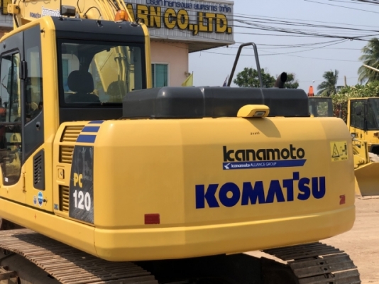 ขายรถขุด KOMATSU PC120-8 ปี 2011 นำเข้าจากญี่ปุ่น สภาพสวยพร้อมใช้งาน มีVDOการทำงานครับ