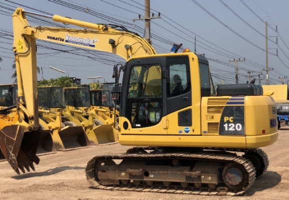 ขายรถขุด KOMATSU PC120-8 ปี 2011 นำเข้าจากญี่ปุ่น สภาพสวยพร้อมใช้งาน มีVDOการทำงานครับ