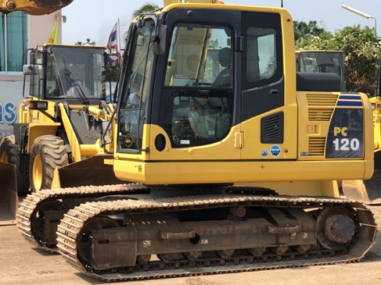 ขายรถขุด KOMATSU PC120-8 ปี 2011 นำเข้าจากญี่ปุ่น สภาพสวยพร้อมใช้งาน มีVDOการทำงานครับ