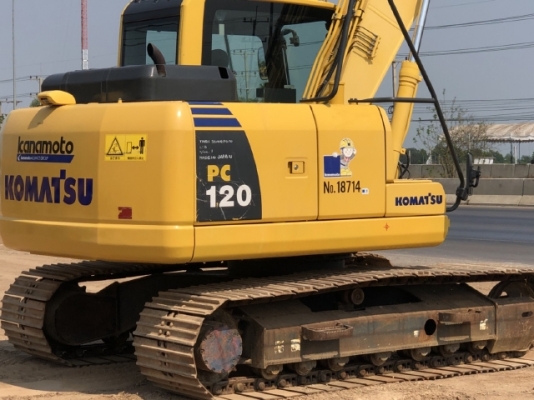 ขายรถขุด KOMATSU PC120-8 ปี 2011 นำเข้าจากญี่ปุ่น สภาพสวยพร้อมใช้งาน มีVDOการทำงานครับ