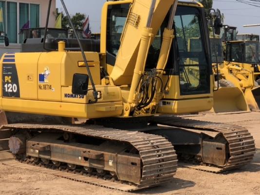 ขายรถขุด KOMATSU PC120-8 ปี 2011 นำเข้าจากญี่ปุ่น สภาพสวยพร้อมใช้งาน มีVDOการทำงานครับ