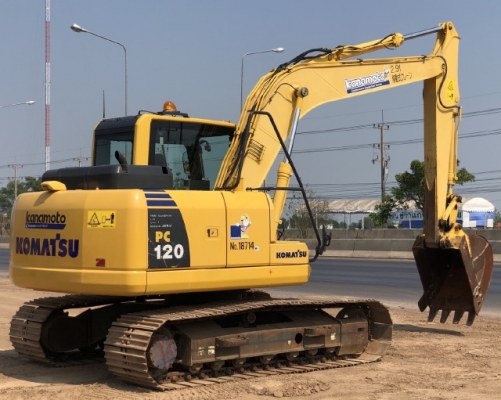 ขายรถขุด KOMATSU PC120-8 ปี 2011 นำเข้าจากญี่ปุ่น สภาพสวยพร้อมใช้งาน มีVDOการทำงานครับ