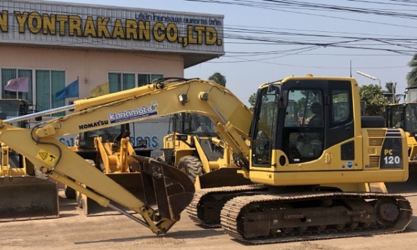ขายรถขุด KOMATSU PC120-8 ปี 2011 นำเข้าจากญี่ปุ่น สภาพสวยพร้อมใช้งาน มีVDOการทำงานครับ