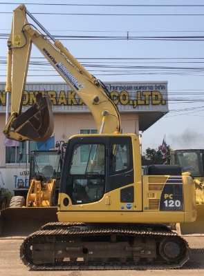 ขายรถขุด KOMATSU PC120-8 ปี 2011 นำเข้าจากญี่ปุ่น สภาพสวยพร้อมใช้งาน มีVDOการทำงานครับ