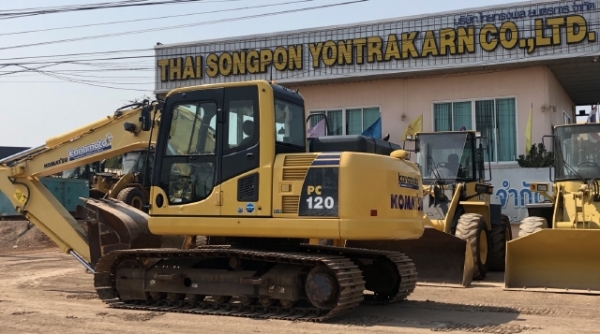 ขายรถขุด KOMATSU PC120-8 ปี 2011 นำเข้าจากญี่ปุ่น สภาพสวยพร้อมใช้งาน มีVDOการทำงานครับ