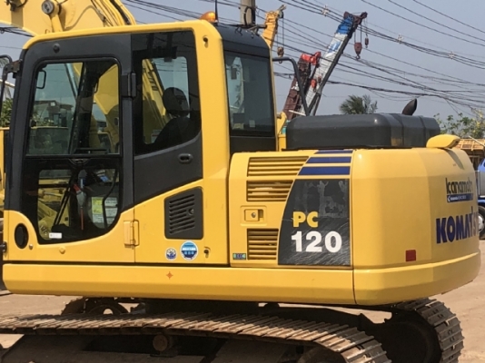 ขายรถขุด KOMATSU PC120-8 ปี 2011 นำเข้าจากญี่ปุ่น สภาพสวยพร้อมใช้งาน มีVDOการทำงานครับ