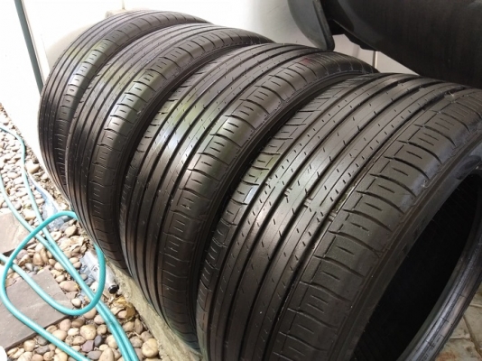 ขายยาง DUNLOP ENASAVE EC300 ปี19 (1ชุด) 215-55-16 ราคา 3,200