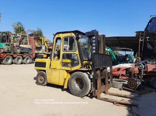 SALE ราคาฆ่าเชื้อ สู้ภัยโควิด!! FROM KOREA FORKLIFT DAEWOO -D45S รถยก แดวู ขนาด 4.5 ตัน /ยางหน้าคู่