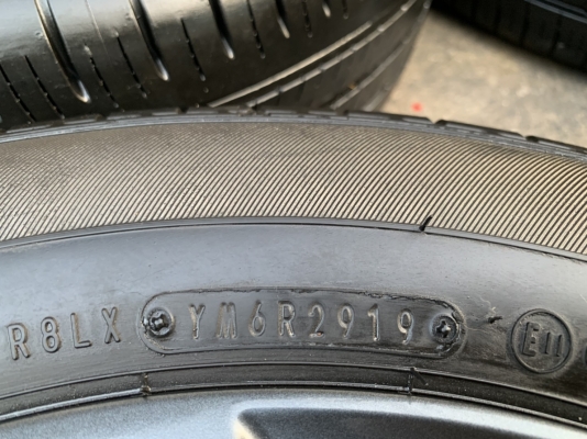 ล้อแม็กป้ายแดง Mazda 2 Skyativ ขอบ 15 สีดำ มิดไนท์ พร้อมยางป้ายแดง 185-65-15 Dunlop ปี 19 สวยกริ๊บ
