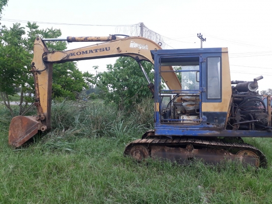 ขาย แบคโฮ KOMATSU PC60-3 เครื่อง ISUZU ปั้มดี ชวงล่างดี รถใช้งานอยู่ ราคาต่อรองได้