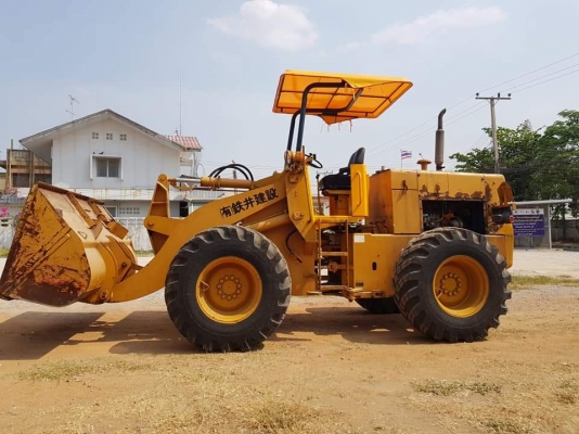 รถตักKOMATSU510 รถคันนี้เก่าญี่ปุ่น สุดยอดรถตักในตำนาน เครื่องยนต์ โคมัสสุ 4D105 ระบบส่งกำลังด้วยทอร
