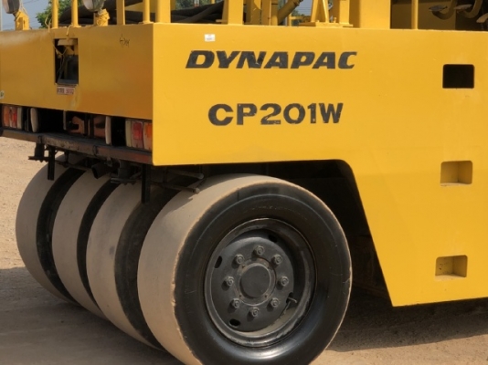 ขายรถบด 7 ล้อ DYNAPAC CP201W นำเข้าเองจากญี่ปุ่น สภาพสวยพร้อมใช้ มีVDOการทำงานครับ