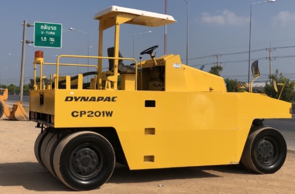 ขายรถบด 7 ล้อ DYNAPAC CP201W นำเข้าเองจากญี่ปุ่น สภาพสวยพร้อมใช้ มีVDOการทำงานครับ