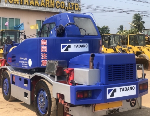 ขายรถเครน TADANO TR100M-1 (ขนาด 10 ตัน) ปี 1996 นำเข้าเองจากญี่ปุ่น สภาพสวยพร้อมใช้งาน มีVDOการทำงาน