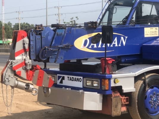 ขายรถเครน TADANO TR100M-1 (ขนาด 10 ตัน) ปี 1996 นำเข้าเองจากญี่ปุ่น สภาพสวยพร้อมใช้งาน มีVDOการทำงาน