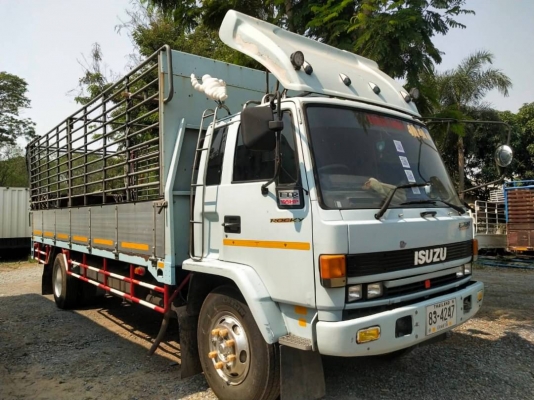 6ล้อบรรทุก ISUZU FTR 175 แรงม้า ยาว 7.20 ม. รถสวยเดิมทั้งคัน+สภาพพร้อมใช้งาน (มีเล่มพร้อมโอน) สด - ผ