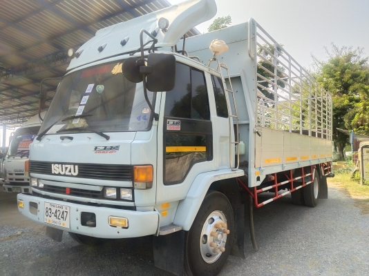 6ล้อบรรทุก ISUZU FTR 175 แรงม้า ยาว 7.20 ม. รถสวยเดิมทั้งคัน+สภาพพร้อมใช้งาน (มีเล่มพร้อมโอน) สด - ผ
