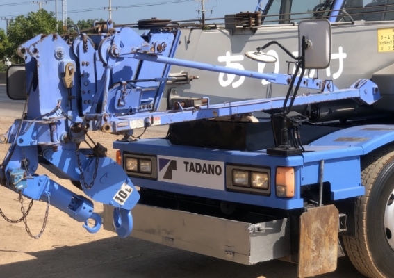 ขายรถเครน TADANO TR100M-1 (ขนาด 10 ตัน) ปี 1998 นำเข้าเองจากญี่ปุ่น สภาพสวยพร้อมใช้งาน มีVDOการทำงาน