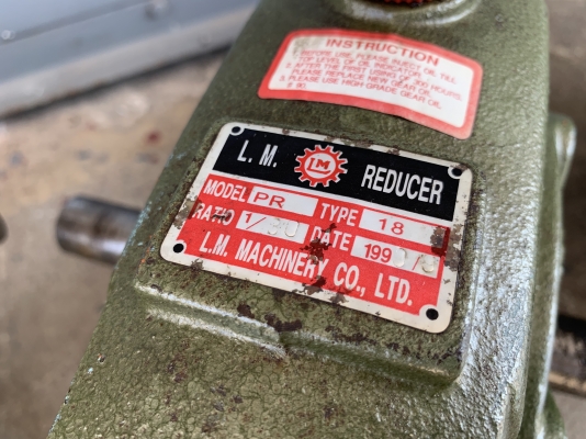 ( เหลือ 3 ตัวครับ )ขายหัวเกียร์ทดรอบ LM เบอร์ 70 อัตราทด 1:30 รุ่นเพลาเข้า 2ด้าน และเพลาออก 2ด้าน สภาพสวย หมุนนิ่ม พร้อมใช้งาน มี 5ตัวครับ ราคาตัวละ 1,700 บาทครับ ( เหลือ 3 ตัวครับ )ขายหัวเกียร์ทดรอบ LM เบอร์ 70 อัตราทด 1:30 รุ่นเพลาเข้า 2ด้าน และเพลาออก 2ด้าน สภาพสวย หมุนนิ่ม พร้อมใช้งาน มี 5ตัวครับ ราคาตัวละ 1,700 บาทครับ