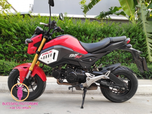 HONDA MSX SF ปี 62 รถสวยๆ เอกสารครบ รับประกันเอกสาร สามารถลองขับได้