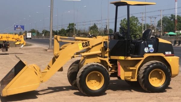 ขายรถตักล้อยาง CAT 903B (เทียบเท่า WA50) ปี 2012 แขนยาวพิเศษ นำเข้าเองจากญี่ปุ่น มีVDOการทำงานครับ ขายรถตักล้อยาง CAT 903B (เทียบเท่า WA50) ปี 2012 แขนยาวพิเศษ นำเข้าเองจากญี่ปุ่น มีVDOการทำงานครับ
