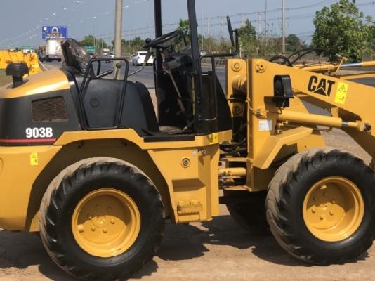 ขายรถตักล้อยาง CAT 903B (เทียบเท่า WA50) ปี 2012 แขนยาวพิเศษ นำเข้าเองจากญี่ปุ่น มีVDOการทำงานครับ