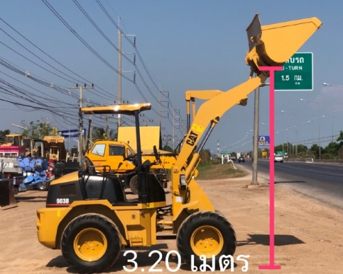 ขายรถตักล้อยาง CAT 903B (เทียบเท่า WA50) ปี 2012 แขนยาวพิเศษ นำเข้าเองจากญี่ปุ่น มีVDOการทำงานครับ