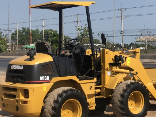 ขายรถตักล้อยาง CAT 903B (เทียบเท่า WA50) ปี 2012 แขนยาวพิเศษ นำเข้าเองจากญี่ปุ่น มีVDOการทำงานครับ