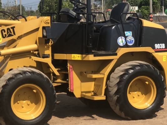 ขายรถตักล้อยาง CAT 903B (เทียบเท่า WA50) ปี 2012 แขนยาวพิเศษ นำเข้าเองจากญี่ปุ่น มีVDOการทำงานครับ