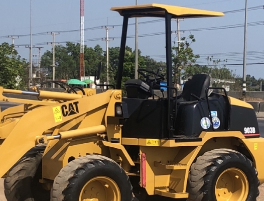 ขายรถตักล้อยาง CAT 903B (เทียบเท่า WA50) ปี 2012 แขนยาวพิเศษ นำเข้าเองจากญี่ปุ่น มีVDOการทำงานครับ