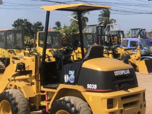 ขายรถตักล้อยาง CAT 903B (เทียบเท่า WA50) ปี 2012 แขนยาวพิเศษ นำเข้าเองจากญี่ปุ่น มีVDOการทำงานครับ