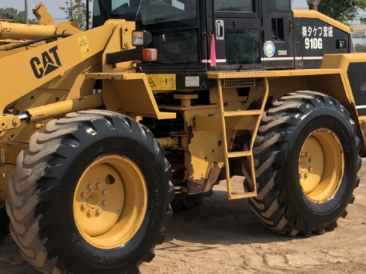 ขายรถตักล้อยาง CAT 910G (2,XXX ชั่วโมง) นำเข้าเองจากญี่ปุ่น สภาพสวยพร้อมใช้งาน มีVDOการทำงานครับ