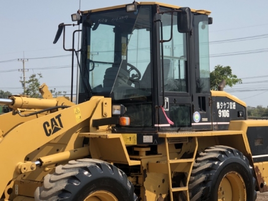 ขายรถตักล้อยาง CAT 910G (2,XXX ชั่วโมง) นำเข้าเองจากญี่ปุ่น สภาพสวยพร้อมใช้งาน มีVDOการทำงานครับ
