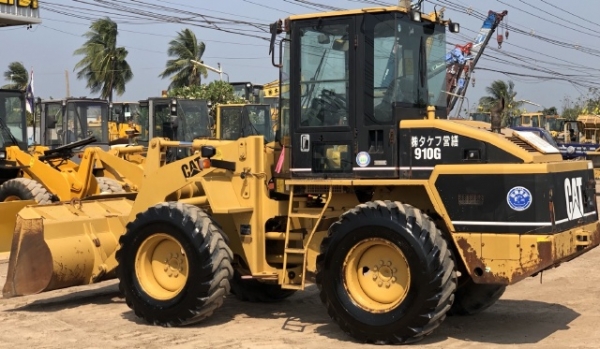 ขายรถตักล้อยาง CAT 910G (2,XXX ชั่วโมง) นำเข้าเองจากญี่ปุ่น สภาพสวยพร้อมใช้งาน มีVDOการทำงานครับ ขายรถตักล้อยาง CAT 910G (2,XXX ชั่วโมง) นำเข้าเองจากญี่ปุ่น สภาพสวยพร้อมใช้งาน มีVDOการทำงานครับ