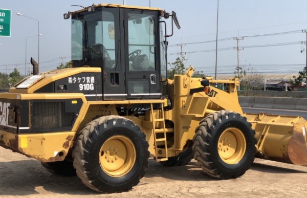 ขายรถตักล้อยาง CAT 910G (2,XXX ชั่วโมง) นำเข้าเองจากญี่ปุ่น สภาพสวยพร้อมใช้งาน มีVDOการทำงานครับ ขายรถตักล้อยาง CAT 910G (2,XXX ชั่วโมง) นำเข้าเองจากญี่ปุ่น สภาพสวยพร้อมใช้งาน มีVDOการทำงานครับ