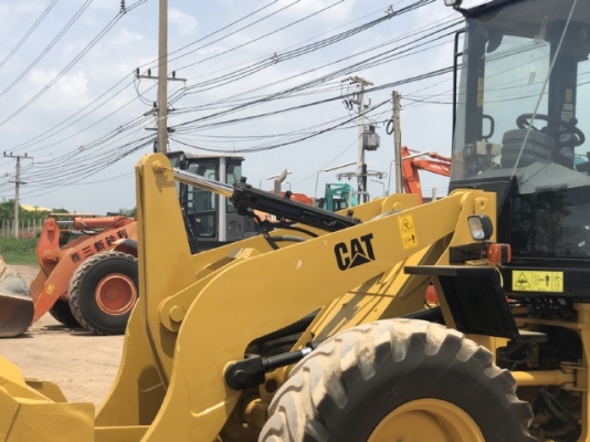 ขายรถตักล้อยาง CAT 910H (เทียบเท่า WA100-6) ปี 2010 นำเข้าเองจากญี่ปุ่น สภาพสวยพร้อมใช้ มีVDOการทำงา