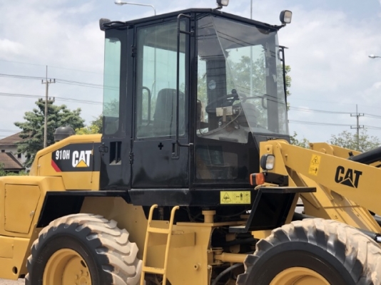 ขายรถตักล้อยาง CAT 910H (เทียบเท่า WA100-6) ปี 2010 นำเข้าเองจากญี่ปุ่น สภาพสวยพร้อมใช้ มีVDOการทำงา