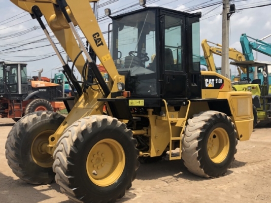 ขายรถตักล้อยาง CAT 910H (เทียบเท่า WA100-6) ปี 2010 นำเข้าเองจากญี่ปุ่น สภาพสวยพร้อมใช้ มีVDOการทำงา