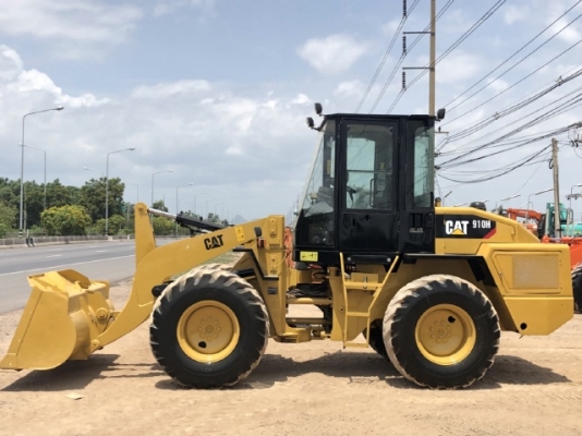 ขายรถตักล้อยาง CAT 910H (เทียบเท่า WA100-6) ปี 2010 นำเข้าเองจากญี่ปุ่น สภาพสวยพร้อมใช้ มีVDOการทำงา