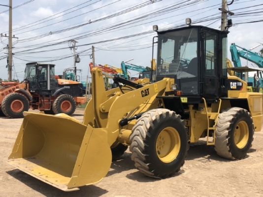 ขายรถตักล้อยาง CAT 910H (เทียบเท่า WA100-6) ปี 2010 นำเข้าเองจากญี่ปุ่น สภาพสวยพร้อมใช้ มีVDOการทำงา