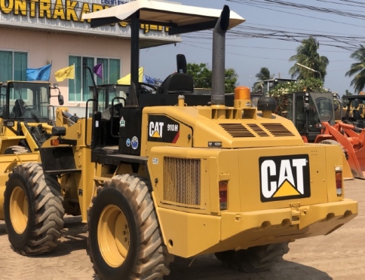 ขายรถตักล้อยาง CAT 910H (เทียบเท่า WA100-6) ปี 2012 นำเข้าเองจากญี่ปุ่น สภาพสวยพร้อมใช้งาน มีVDOการท