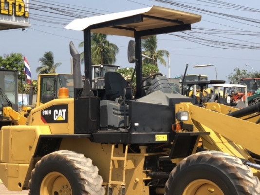 ขายรถตักล้อยาง CAT 910H (เทียบเท่า WA100-6) ปี 2012 นำเข้าเองจากญี่ปุ่น สภาพสวยพร้อมใช้งาน มีVDOการท