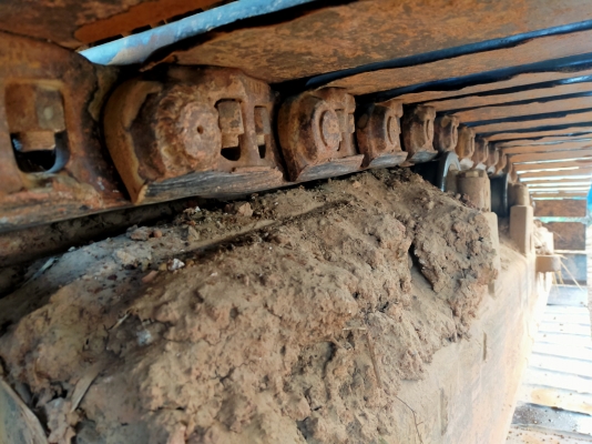 ขายรถแบคโฮ komatsu pc200-6 ไฟฟ้เต็มเอกสารอินวอย