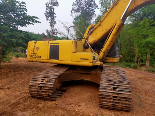 ขายรถแบคโฮ komatsu pc200-6 ไฟฟ้เต็มเอกสารอินวอย