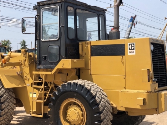 ขายรถตักล้อยาง CAT 936Z (เทียบเท่า WA300) นำเข้าเองจากญี่ปุ่น สภาพสวยพร้อมใช้ มีVDOการทำงานครับ
