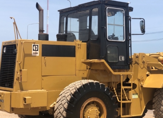ขายรถตักล้อยาง CAT 936Z (เทียบเท่า WA300) นำเข้าเองจากญี่ปุ่น สภาพสวยพร้อมใช้ มีVDOการทำงานครับ