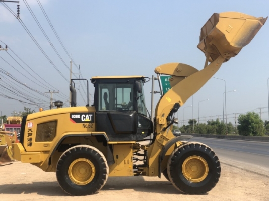 ขายรถตักล้อยาง CAT 938K (เทียบเท่า WA320-7) ปี 2015 นำเข้าเองจากญี่ปุ่น สภาพสวยพร้อมใช้งาน มีVDOการท