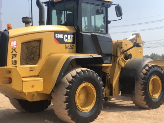 ขายรถตักล้อยาง CAT 938K (เทียบเท่า WA320-7) ปี 2015 นำเข้าเองจากญี่ปุ่น สภาพสวยพร้อมใช้งาน มีVDOการท