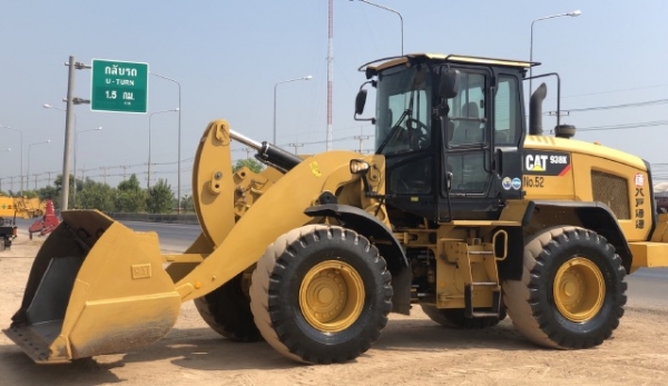 ขายรถตักล้อยาง CAT 938K (เทียบเท่า WA320-7) ปี 2015 นำเข้าเองจากญี่ปุ่น สภาพสวยพร้อมใช้งาน มีVDOการท
